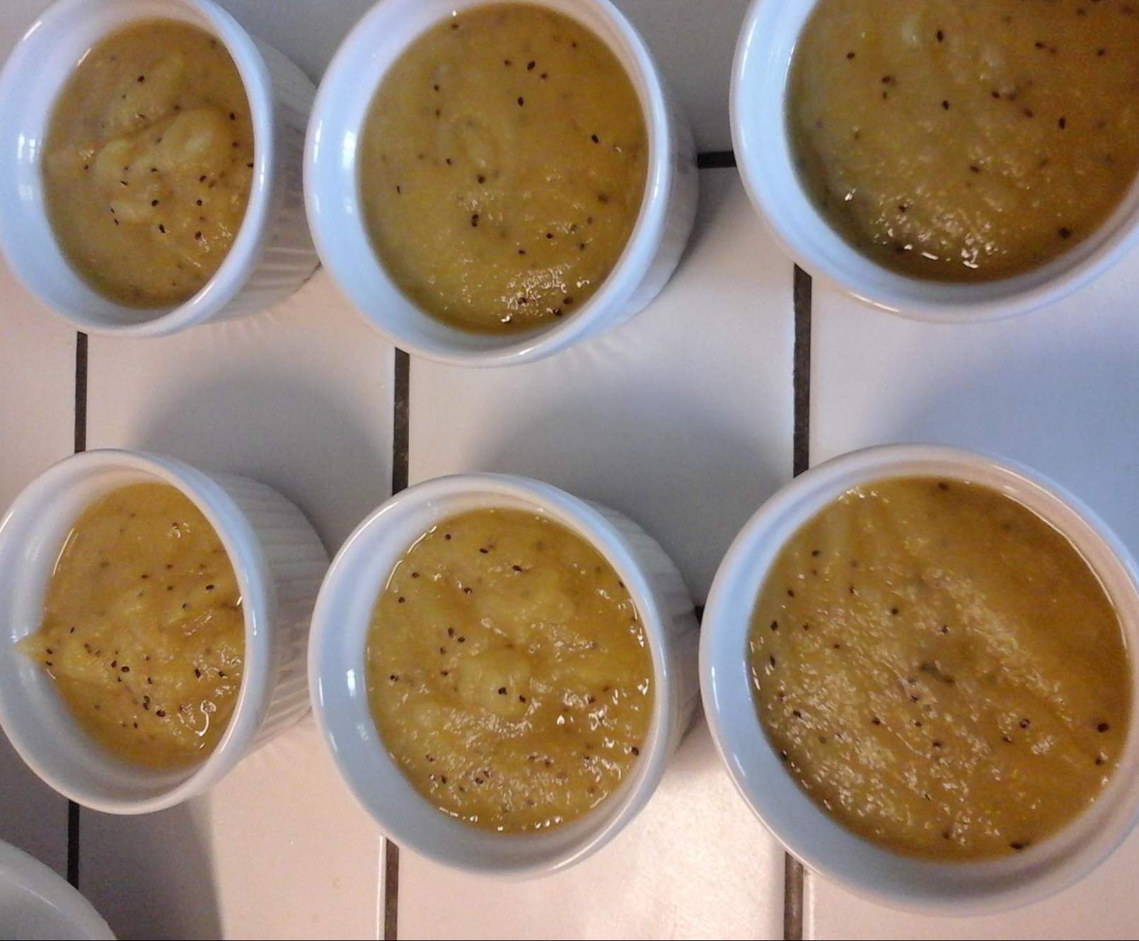 Compote pommes bananes kiwi