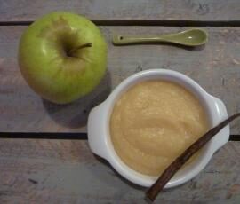 Compote pommes-coings et vanille