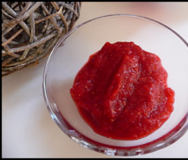 Compote pommes / framboises