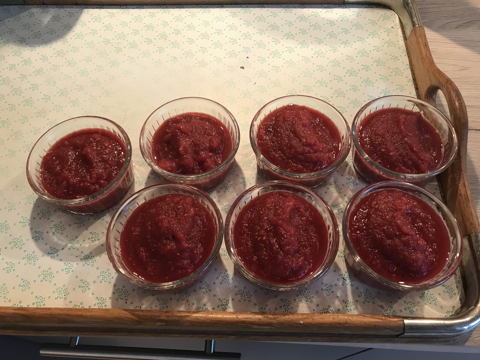 Compote pommes/Framboises