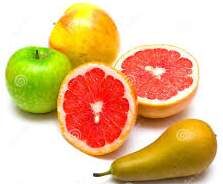 Compote pommes, poires, pamplemousse