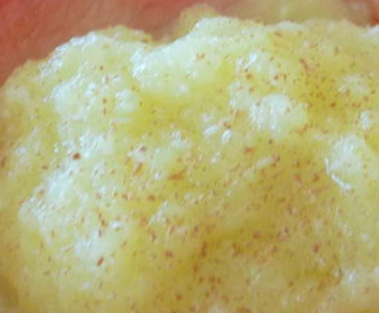 Compotée banane et noix de coco