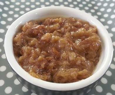 Compotée d'oignons