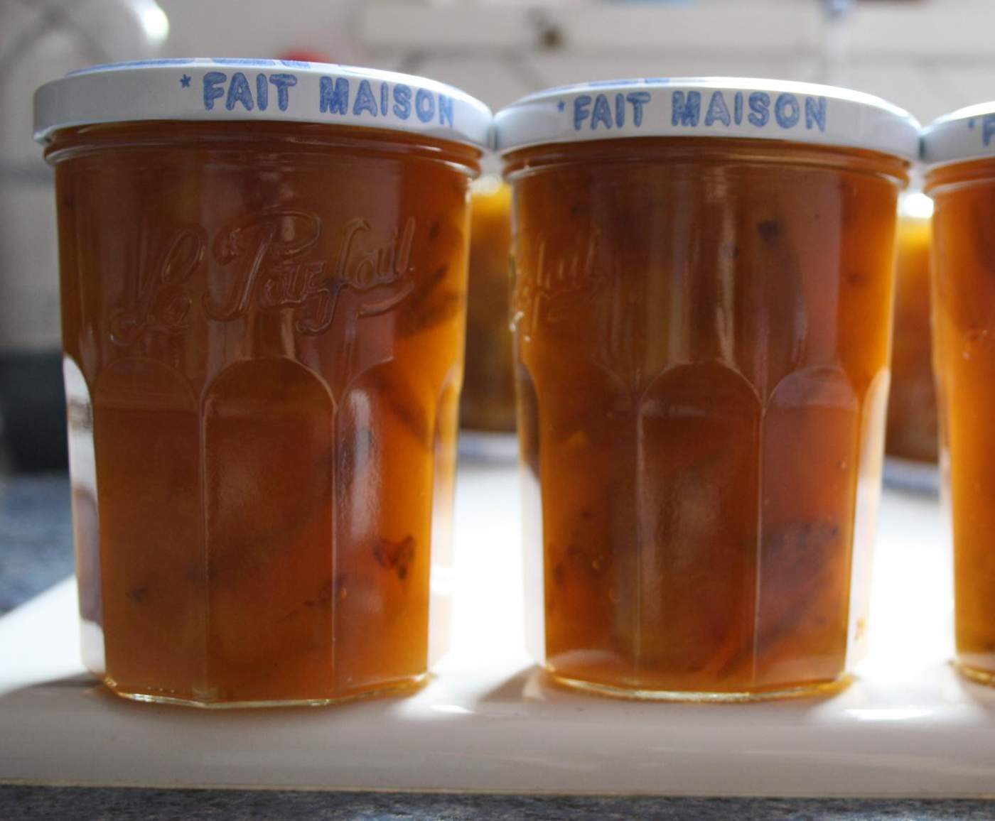 Confiture à la mirabelle