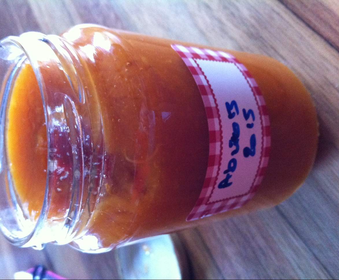confiture abricots