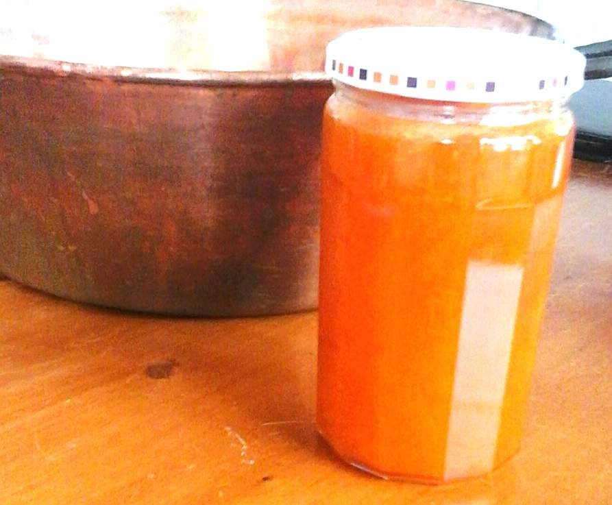 Confiture d'abricot.
