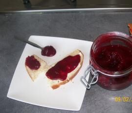 Confiture de fruits rouge
