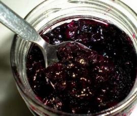 CONFITURE de myrtilles