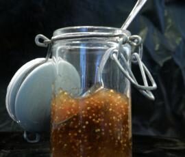 Confiture Figues, Verveine et Vanille