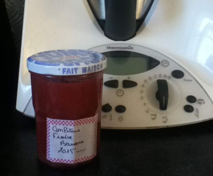 Confiture Fraise Banane gourmande