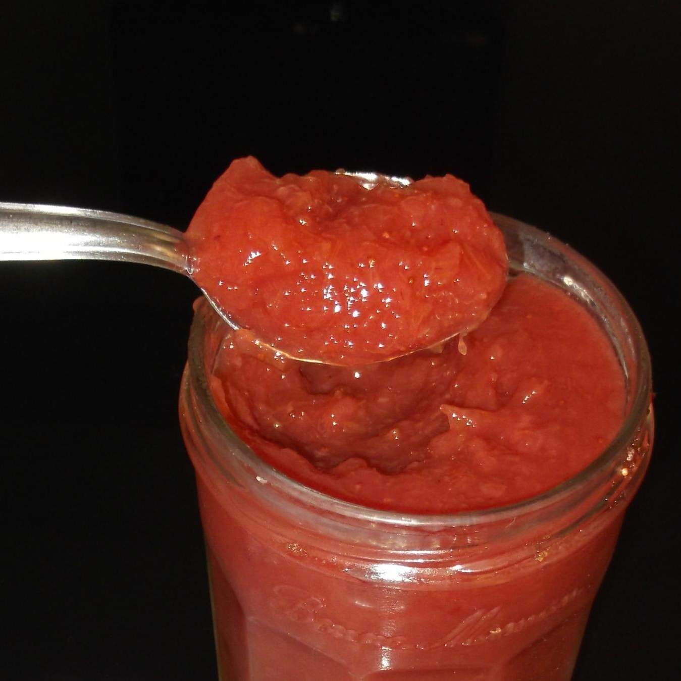 confiture fraise rhubarbe
