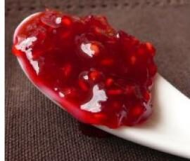 Confiture framboises-groseilles