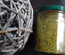 Confiture pommes/kiwi à l'agar agar
