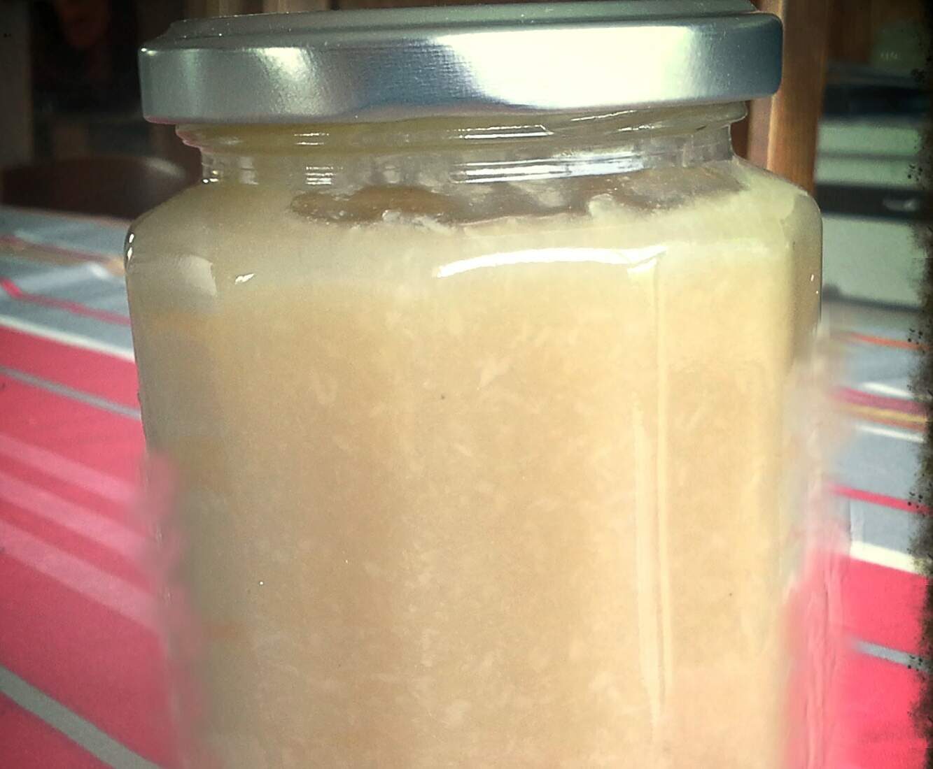 Confiture rhubarbe coco