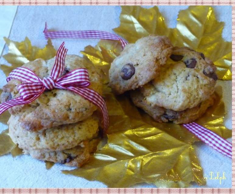 Cookies aux deux chocolats et au sirop d'Erable