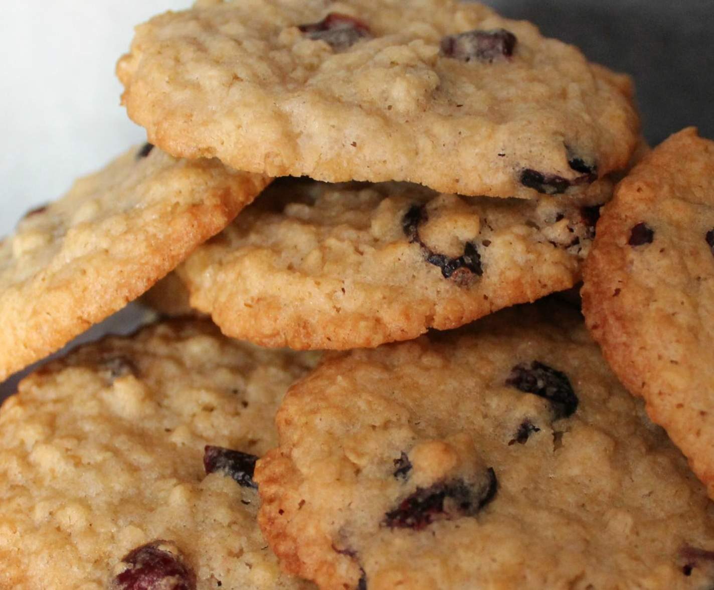 Cookies aux flocons d'avoine et aux cranberries