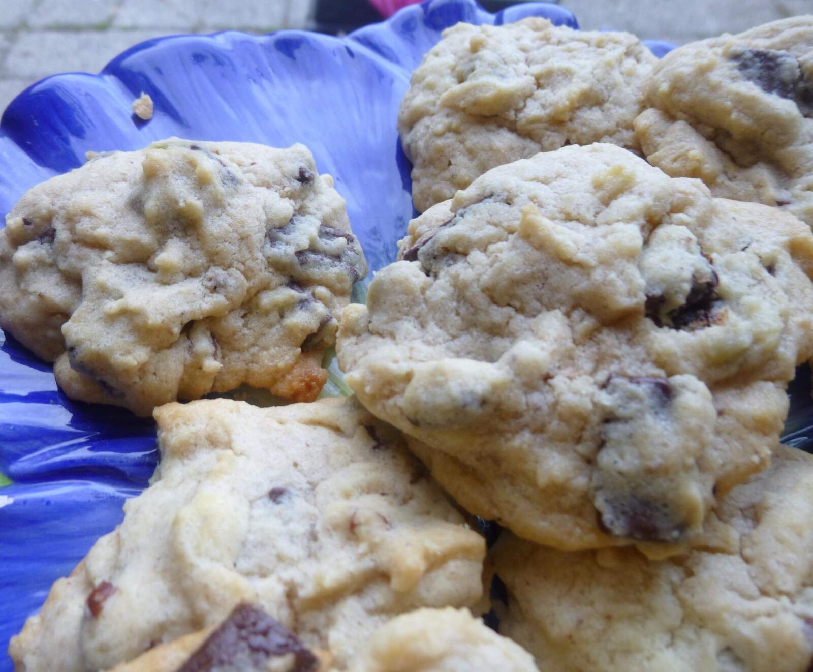 cookies cassonade aux pépites de chocolat et noix de pécan/pistaches ...ou ce que l'on veut!