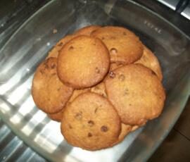 Cookies croustillants aux pépites de chocolat