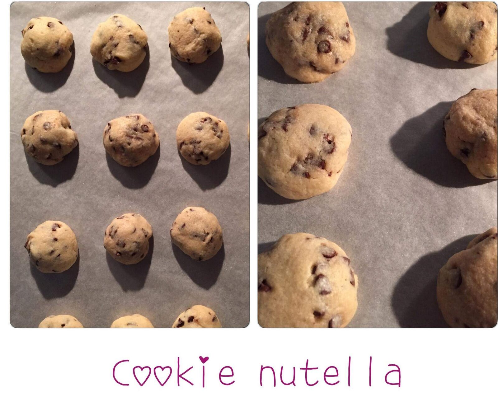 Cookies fourré au nutella