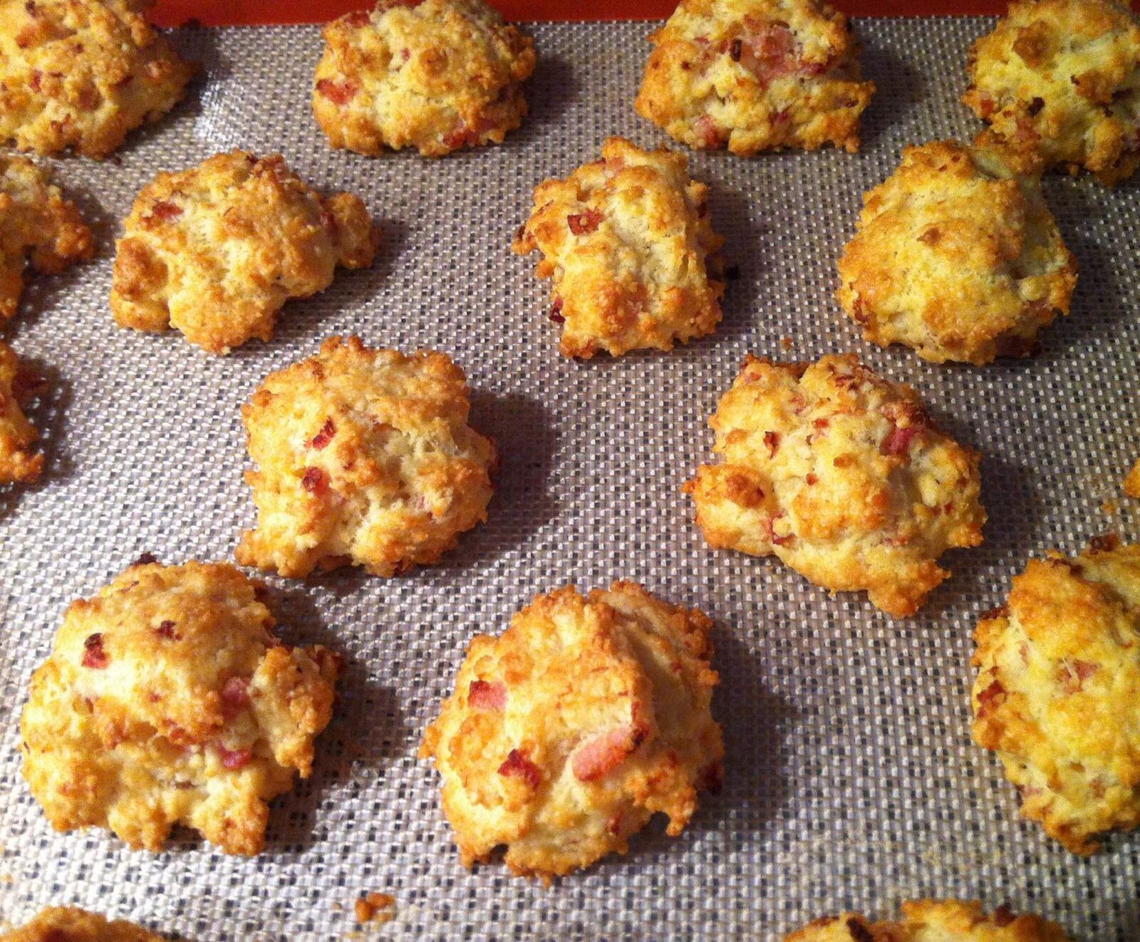 Cookies fromage lardons