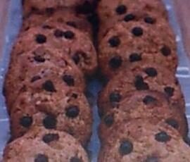 Cookies noisettes et pépites de chocolat