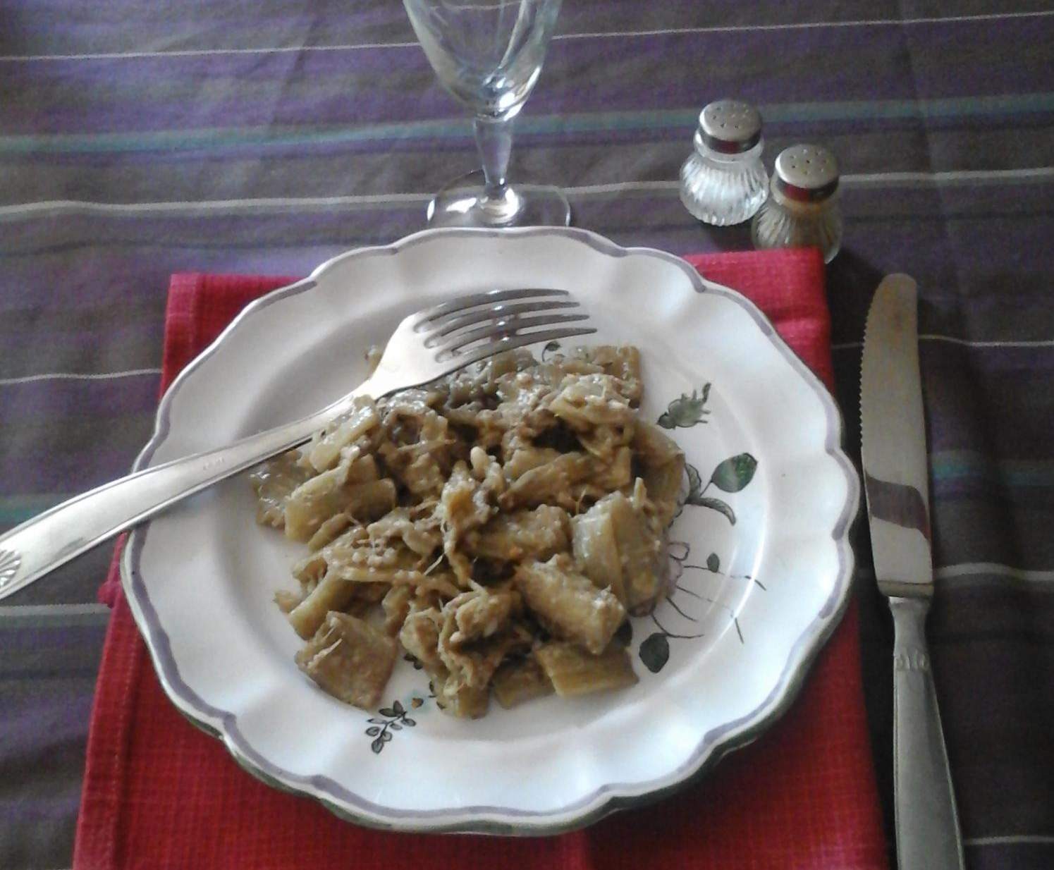 COTE DE BLETTE aux anchois