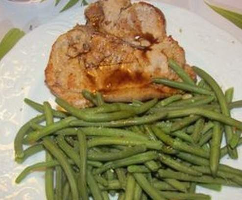 Côte de Porc haricots