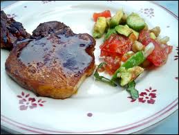 Côtes de porc au cumin