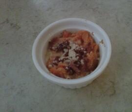 courge lardon et parmesan