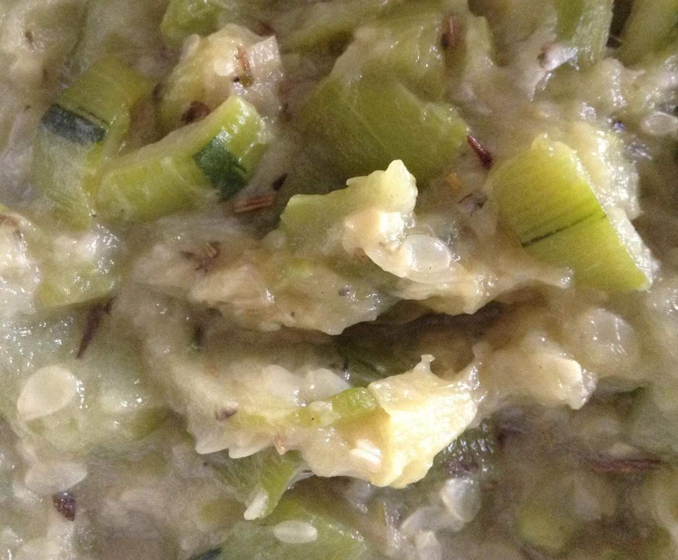 Courgettes aux oignons