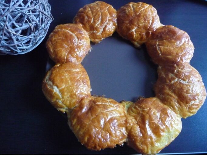 Couronne de mini galettes des rois