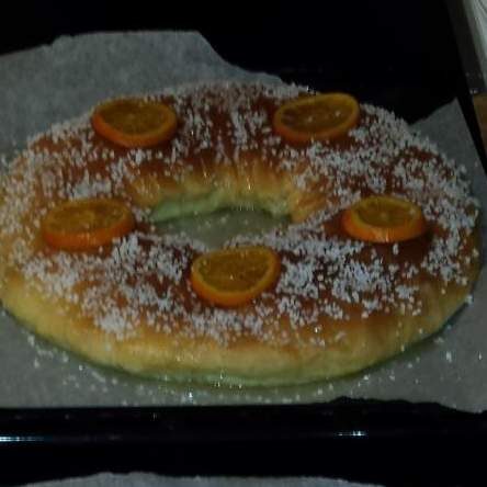 Couronne des rois a l'orange ( rapide et légère )