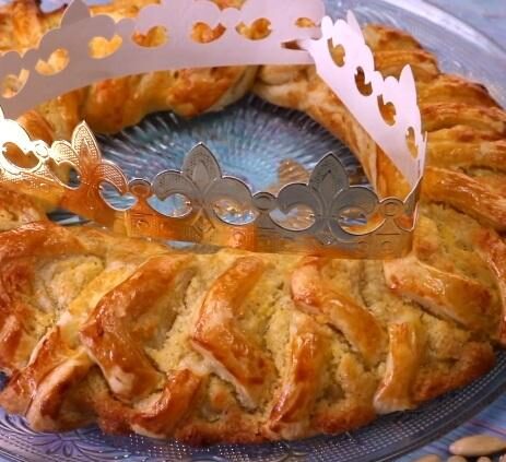 couronne des rois feuilletée