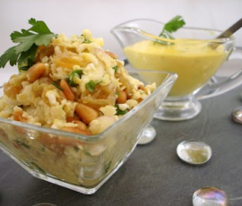 Couscous de chou-fleur comme un tartare