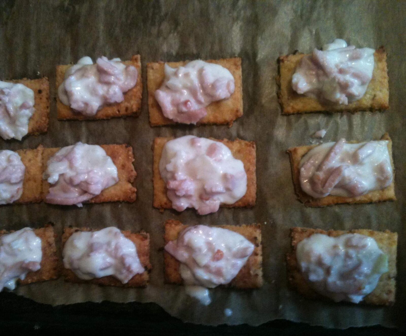 CRACKERS façon FLAMMENKUCHE