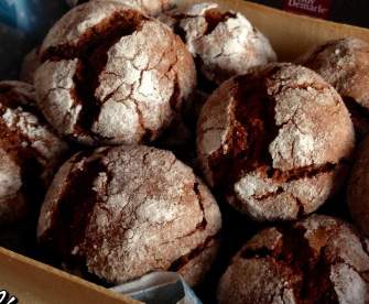 Craquelés au chocolat