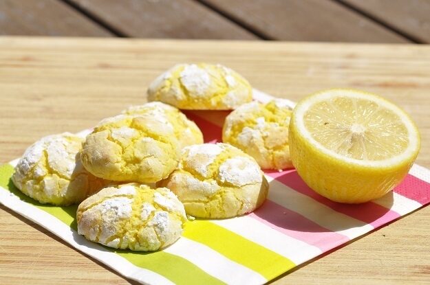 Craquelés au citron