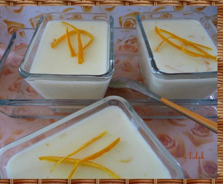 Crème à l'orange