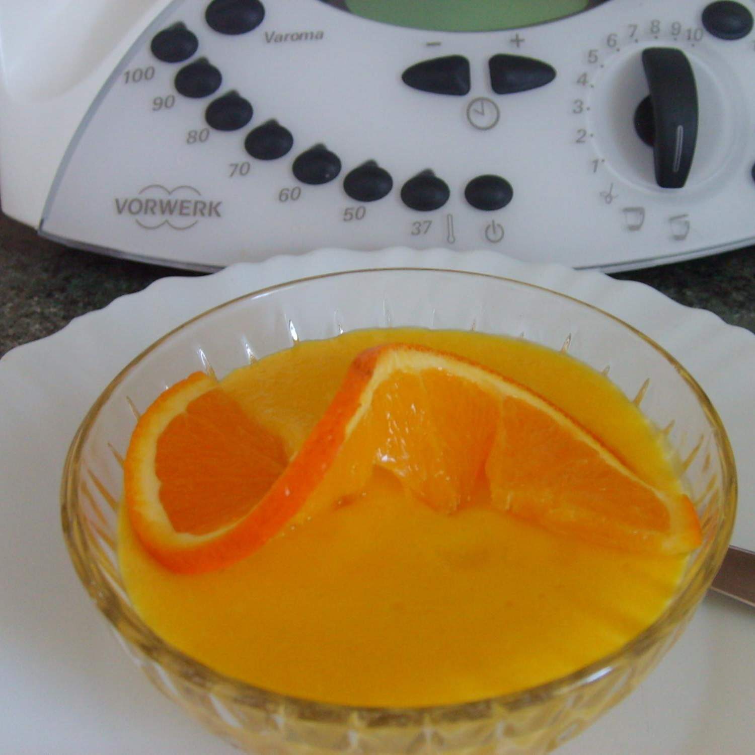 CREME à L' ORANGE sans lait
