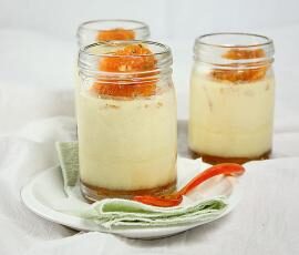 Crème à la clémentine (cuisson vapeur) {recette légère}