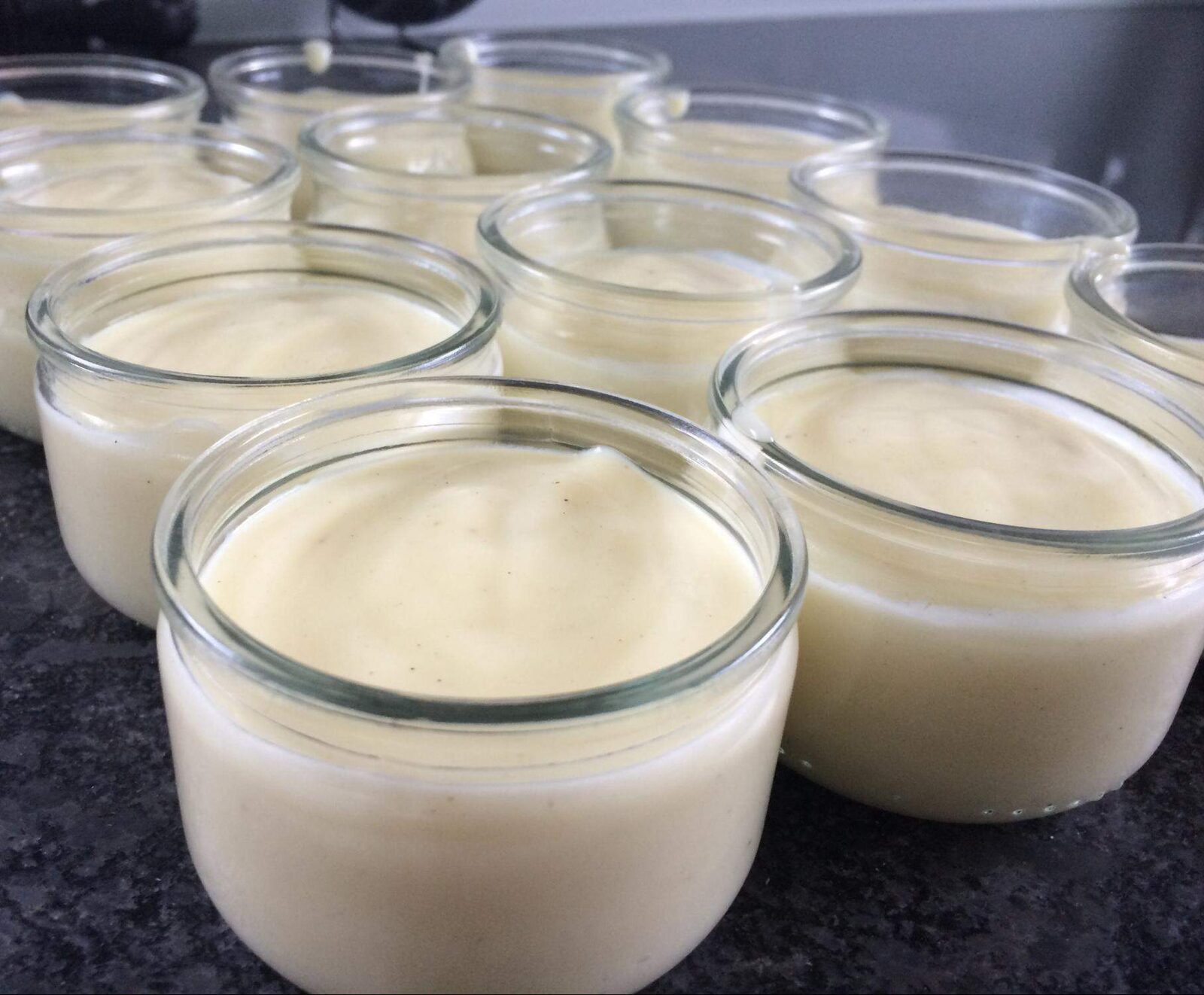 Crème à la vanille