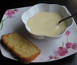 Crème anglaise allégée