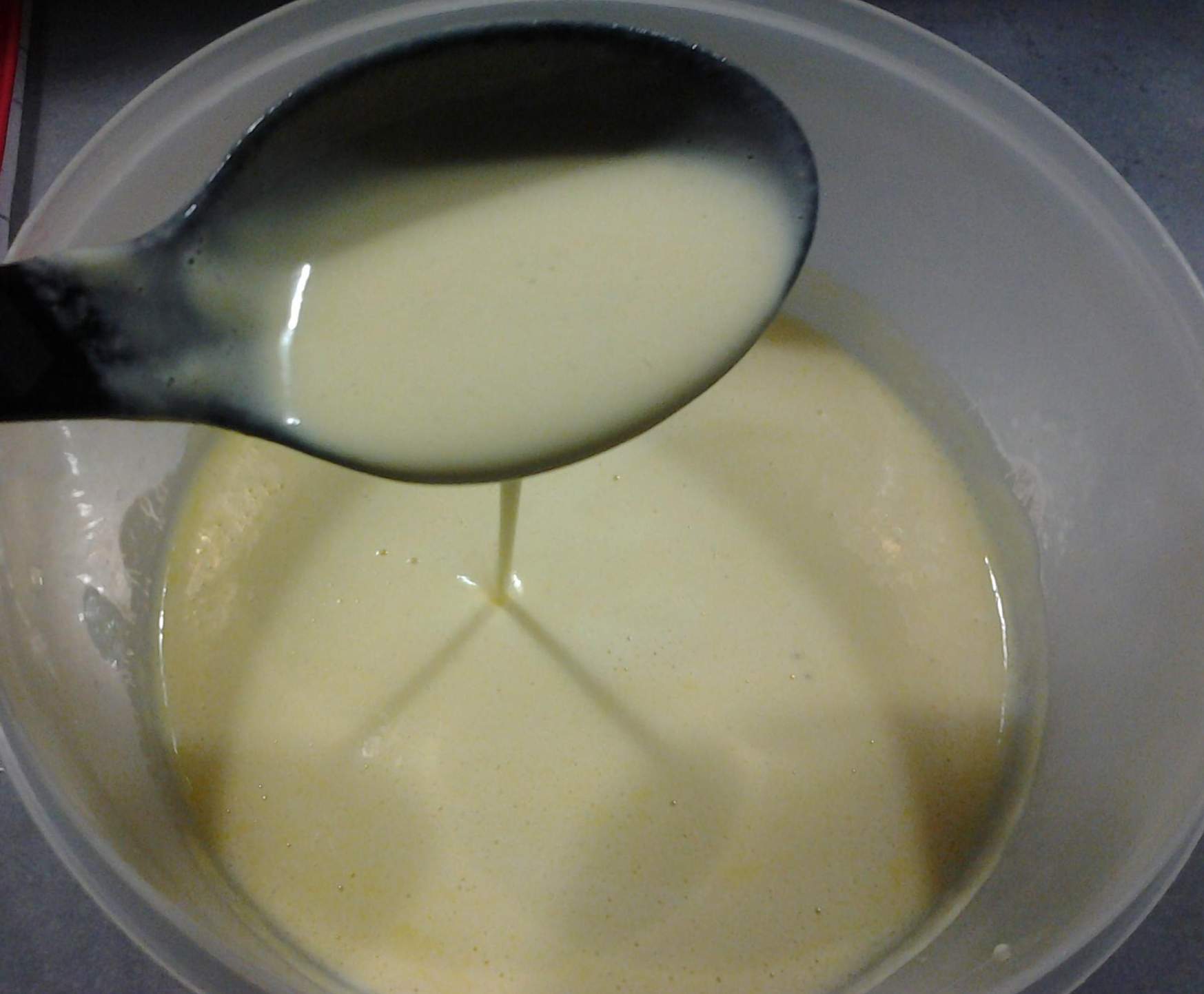 Crème anglaise, (version 1 Litre)