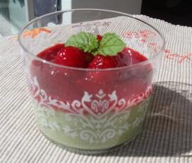 Crème au thé Matcha