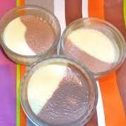 Crème aux deux saveurs