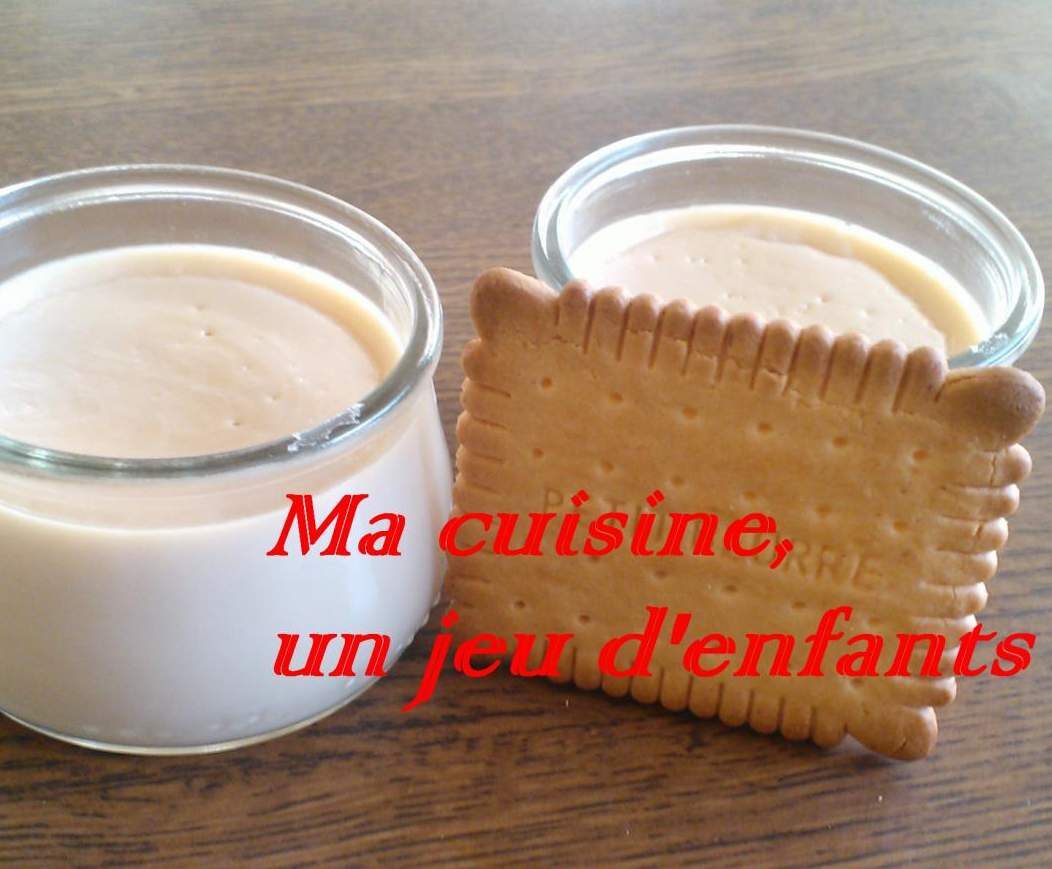 crème biscuitée au 