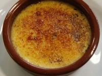 Crème brûlée classique sans farine