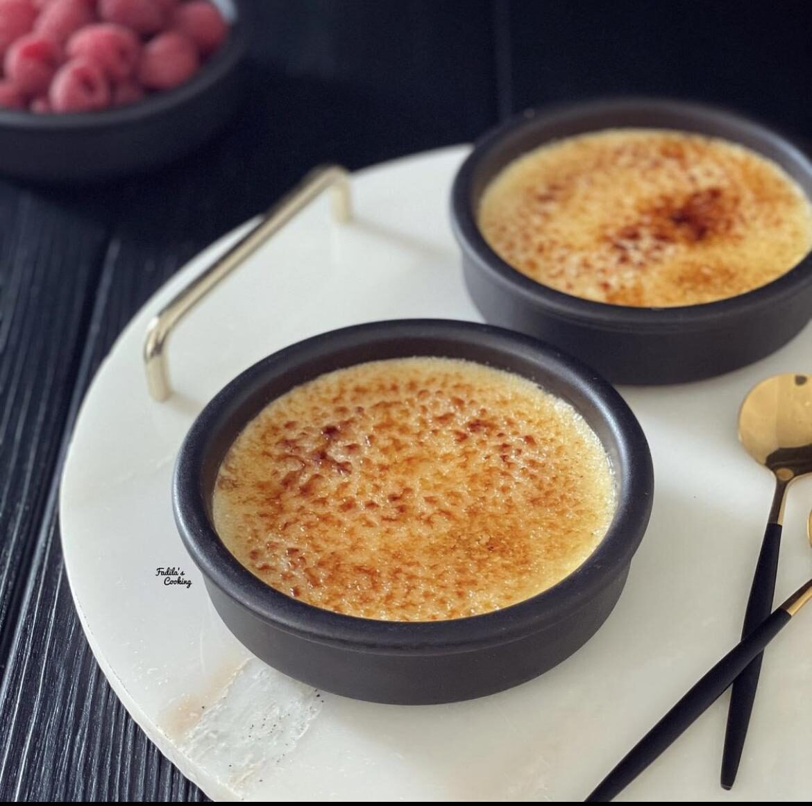 CREME BRULEE FADILASCOOKING