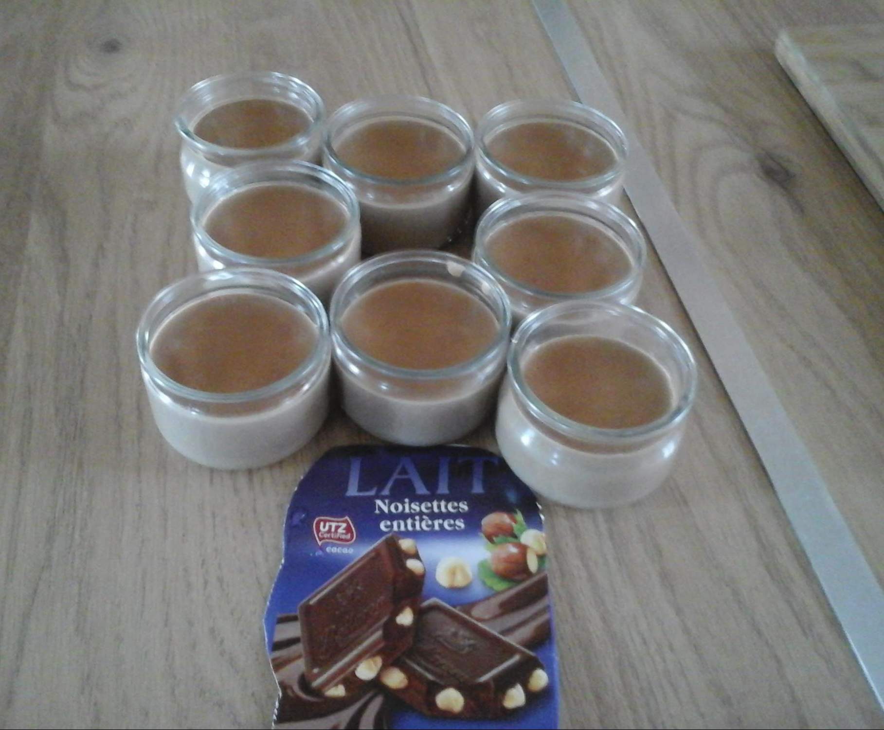 Crème choco-noisette