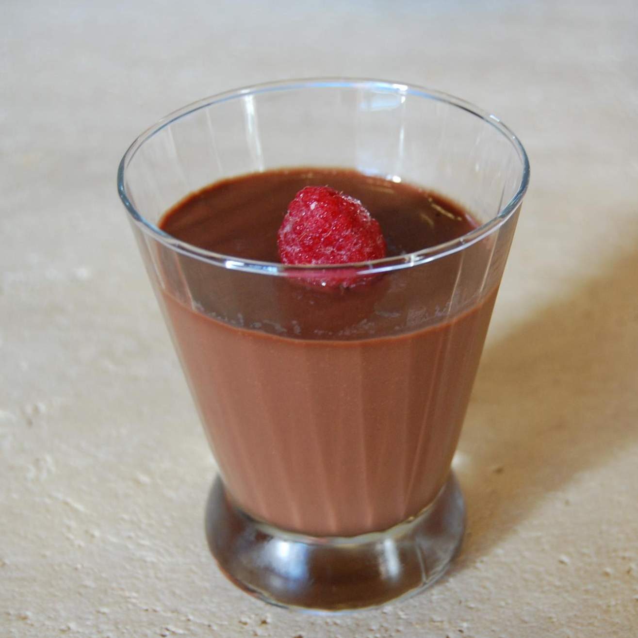 Crème chocolat framboise